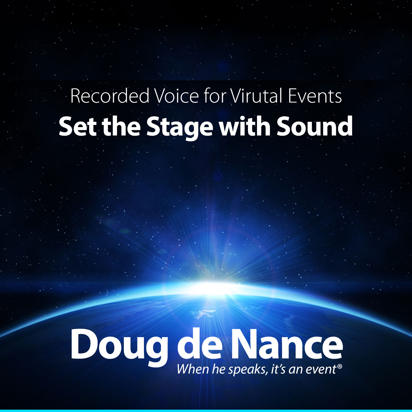 Doug de Nance: Virtual Events That Sound Live